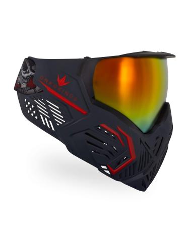 Bunkerkings CMD Paintball Goggles / Masks Black Demon