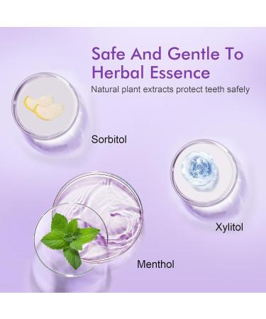 Buy Purple Toothpaste for Whitening - Teeth Stain Removal & Colour Corrector | Fast International Shipping - Buy Online on GoSupps.com