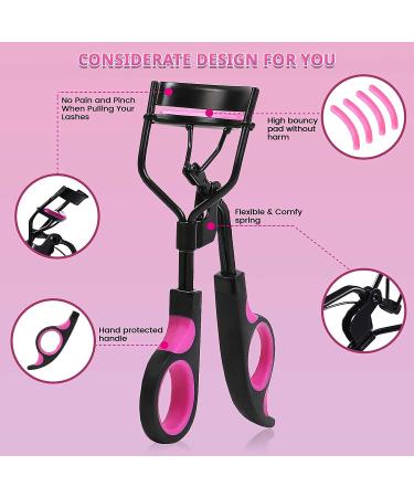 Moduskye 7-in-1 Eyelash Curler Set with 4 Replacement Pads - Long-Lasting Natural Lashes - Buy Online on GoSupps.com