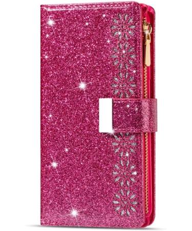 Galaxy Note 9 Case Wallet Jennyfly Women PU Leather Cover Magnetic Closure Phone Cover Protective Wallet Case with Stand & Card Slot & Hand Strap for 2018 6.4 inch Galaxy Note 9 - Rose Pink 2018 Galaxy Note 9 (6.4 inch) Rose Pink - Buy Online on GoSupps.com