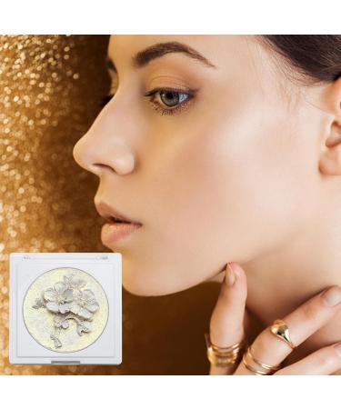 Make up Highlighter - Highlighter Palette Bronzer Powder | 3D Plum Blossom Long-Lasting Highlighter Powder Face Highlighter Illuminator 0.7 Oz Highlight Makeup Shakven 02# - Buy Online on GoSupps.com