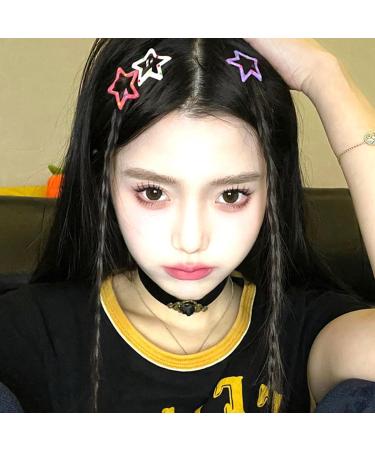 6 PCS Star Barrettes Babies Star Hair Clip Hair Barrette Hair Accessories Headwear Alloy Material Hair Pins For Children Y2K Hair Clip - Buy Online on GoSupps.com