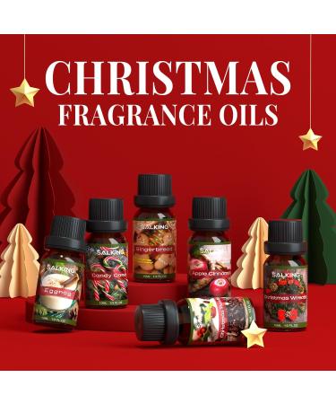 SALKING Christmas Fragrance Oils Gift Set - Perfect Scents for Soaps, Candles, and Diffusers - Buy Online on GoSupps.com