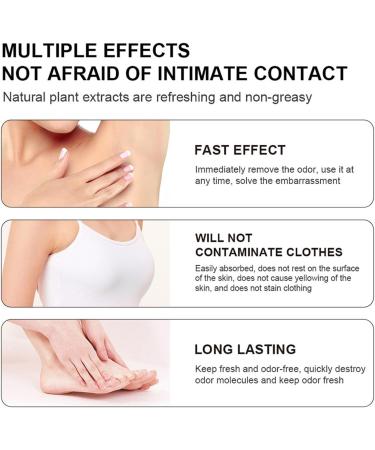  Fyearfly Anti-odor underarm cream long-lasting antiperspirant and refreshing to eliminate bad odors for daily use in summer (orange) - Buy Online on GoSupps.com