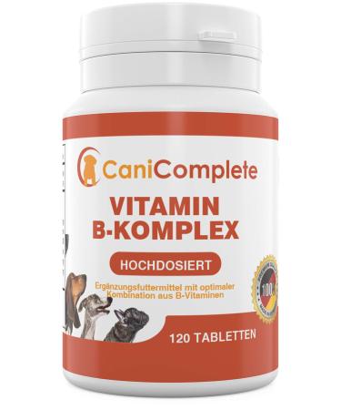 CANICOMPLETE VITAMIN B Complex high -dose for dogs cats - optimal combination of B1 B2 B3 B5 B6 B9 B12- Multivitamin to strengthen the immune system - Buy Online on GoSupps.com