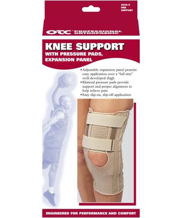 OTC X-Large Knee Support with Expansion Panel | Comfortable & Durable Knee Brace for Sports & Injury Recovery - Shop Now - Buy Online on GoSupps.com