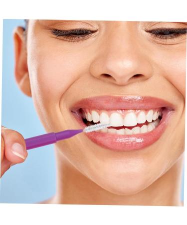 Solustre 100-Pack Picks & Travel Toothbrush - Floss Head Eyebrow Lamination Brush & Toothcare Essentials - International Shipping Available - Buy Online on GoSupps.com