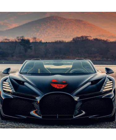 Buy Devil's Skew Eye Auto Sticker | Funny Reflective Car Sticker for Motorcycles | Self-Adhesive Lambo Red Car Accessories - Buy Online on GoSupps.com