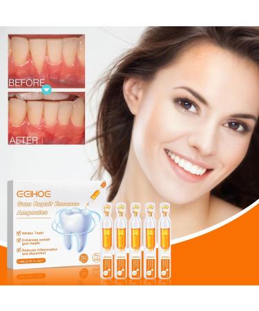 2 Box Gum Repair Treatment Ampoules | Teeth Whitening Serum & Instant Gel for Tartar Removal & Gum Protection - Buy Online on GoSupps.com