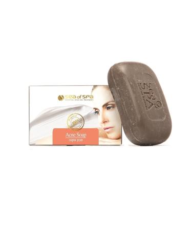 Sea of Spa Dead Sea Acne Soap 125g (3 Pack) - Effective Treatment for Clear Skin | International Shipping Available - Buy Online on GoSupps.com