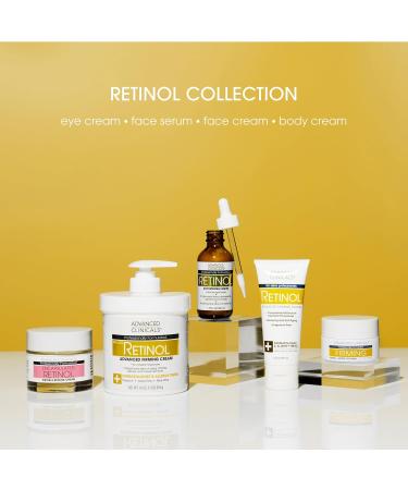 Advanced Clinicals Advanced Retinol Eye Balm + Peptides Face Moisturizer Cream | Visible Anti Aging Under Eyes Cream Improves Appearance Of Wrinkles Fine Lines Puffiness & Dark Circles 1 Fl Oz 1 Retinol + Peptide Firmin  - Buy Online on GoSupps.com