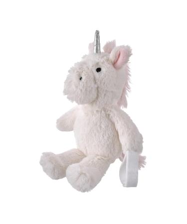 Little Love by NoJo Unicorn Plush Pacifier Buddy - White and Pink - Buy Online on GoSupps.com
