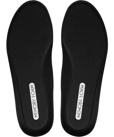 Topdarty Memory Foam Insoles for Skechers | Comfortable Lightweight Shoe Inserts for Men & Women | Shock Absorbing Replacement Insoles (US Men 10 - Buy Online on GoSupps.com