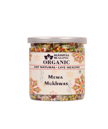Blessfull Healing Organic MEWA Mukhwas 400 Gram Airtight Container (Packing May Vary)