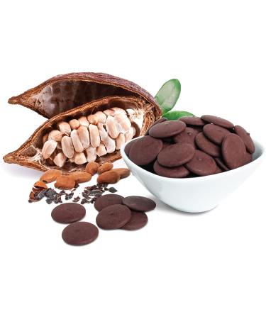 Sunfood Organic Cacao Paste 1 lb (454 g) - Premium Raw Cocoa for Baking & Smoothies - Buy Online on GoSupps.com