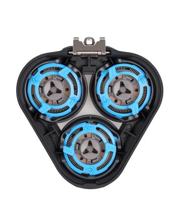 T te de Remplacement pour Philips S rie 5000/6000 Lames de Rasoir Noires T te de tete rasoir philips Compatibles avec les Mod les S5570/S5560/S5380/S5370/S5230/S5210/S5130 et Autres Lot de 1 Pi ce