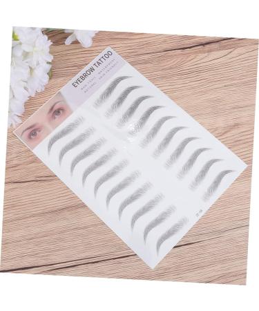 FRCOLOR 4 Pcs 3d Stickers Makeup Kit Natural Brow Tool 6d The Lazy Water Proof - Buy Online on GoSupps.com