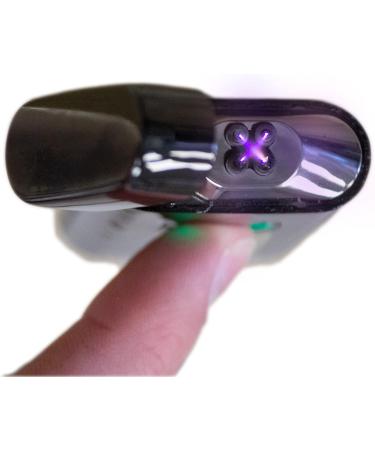 AVECMOI Electric Lighter - Flameless Rechargeable USB Type-C cable included - Charge level indicator LED - Mechanical closing cover with smart activation for added protection (Black Metallic Cana-logo) - Buy Online on GoSupps.com