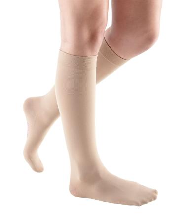mediven Comfort for Women 20-30 mmHg Calf High Closed Toe - Sandstone VI - Petite
