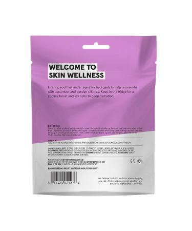 ACURE Radically Rejuvenating Under Eye Hydrogel Mask - 5 Count | Vegan Anti-Aging Support with Cucumber & Silk Tree - Buy Online on GoSupps.com