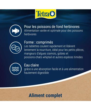 Tetra - 754799 - Pleco Tablets - 65 ml - Buy Online on GoSupps.com