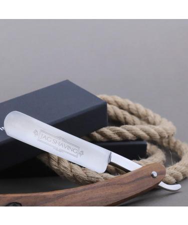 Jag Shaving Razor - Sustainable Black Safety Razor with Leather Case | Eco-Friendly Razor for Men - Buy Online on GoSupps.com