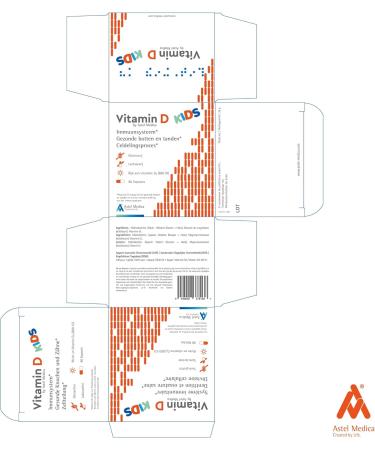 Vitamin D Kids - Vitamine D pour enfants - Syst me immunitaire dentition et ossature - 90 gellules - Buy Online on GoSupps.com