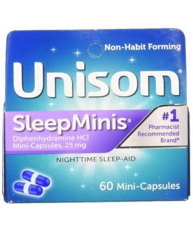 Unisom Sleepminis 60ct Size 60ct Unisom Sleepminis 60ct