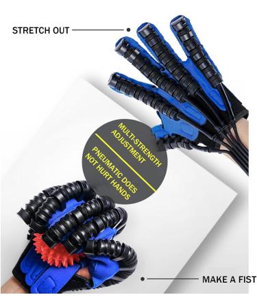 Rehabilitation Robot Gloves Finger Training Stroke Hand Splint Finger Orthosis Apply to Rehabilitation Equipment for Stroke Hemiplegia Patients(Size:XL Code Color:Right Hand) XL code right hand - Buy Online on GoSupps.com