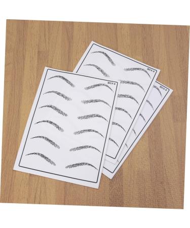 Healifty 2pcs Eyebrow Training Skin Eyebrow Practice Skin Practice Tools Eyebrows Eyebrow Trimming mediumx2pcs Whitex2pcs - Buy Online on GoSupps.com