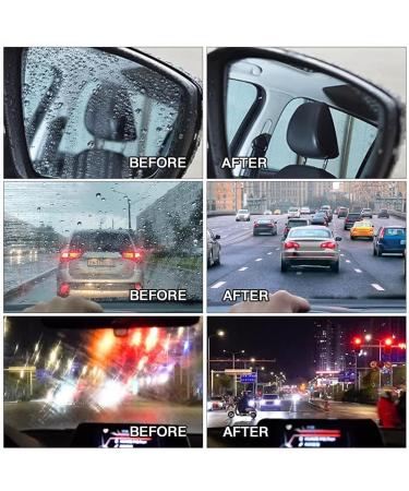 Louisx Glass Cleaning Board Glass Coating for Windshield 2-in-1 Glass Cleaner Plus Rain Repellent Repel Glass and Surface Cleaner Improves Clarity and Visibility (2PCS Rain Remover) 2PCS Rain Remover - Buy Online on GoSupps.com