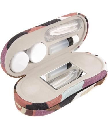 Partykindom 4 Sets Glasses Case - Versatile Double-Usage Container for Home & Travel | Stylish Flocking Cloth & Eye Set - Buy Online on GoSupps.com