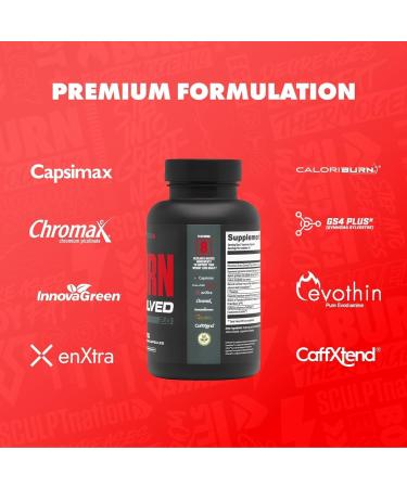 Sculpt Nation by V Shred T-Boost Max and Burn Metabolism Support with Tribulus Ashwagandha Chromium and Ginseng Root 2 Pack 60 Capsules Each - Buy Online on GoSupps.com