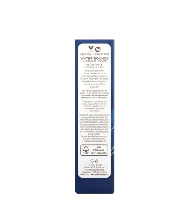 Pacifica Water Bounce Booster Serum 1fl oz - Hydrating & Plumping Skincare - Buy Online on GoSupps.com