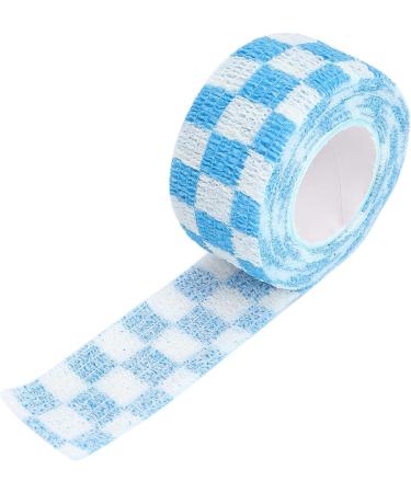Self Adhesive Bandage Wrap - Lightweight Finger Tape for Anti Wear & Calluses - Blue Plaid - International Shipping - Buy Online on GoSupps.com