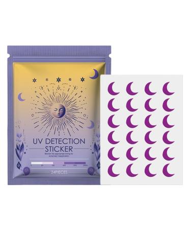 UV detection patches UV detection sticker for sunscreen 24 sun protection spatulas know when to apply sun protection Digital