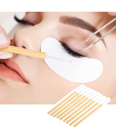 XNHIU Disposable Bamboo Mascara Wands & Cotton Swabs Set - 50 Pack for Precise Eyelash Extensions | Makeup Brushes & Applicators Kit - Buy Online on GoSupps.com