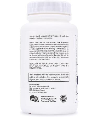 Elon Menopause Supplement for Women - Relief for Hot Flashes, Mood Swings, and Sleep Problems - Non-GMO Estrogen Support - With Black Cohosh & Dong Quai - 60 Capsules - Buy Online on GoSupps.com