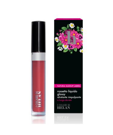 Helan Helan Colors - Long-lasting liquid lipstick luminous non-sticky lip gloss moisturizing lip balm action with castor oil and shea butter