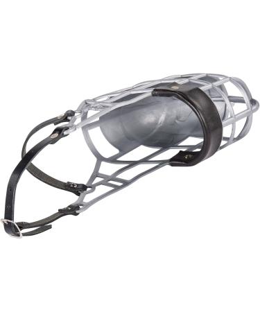 Don Pare Muzzle Model 101 in Silver - Ideal for Freewheel Kennel & Dog Racing - Amathings - Buy Online on GoSupps.com