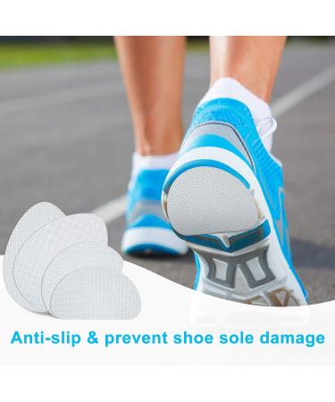 16 Pieces Non-Skid Shoe Pads | Self-Adhesive Anti-Slip Grips | Noise Reduction Cushion Protectors - White Simple Style - Buy Online on GoSupps.com