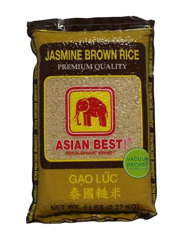 Asian Best Brand Jasmine Brown Rice, 80 Ounce