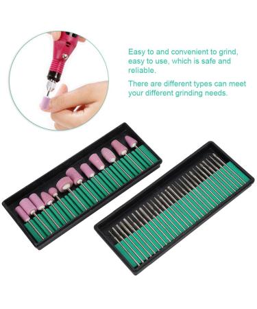Exquisite Nail Drill Set - 12+30 Pedicure Bits for Home Beauty Salon | Durable Craftsmanship - Buy Online on GoSupps.com