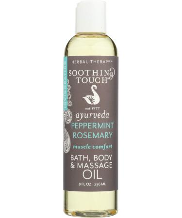 Soothing Touch Bath Body Massage Oil Muscle Comfort 8 Fl Oz