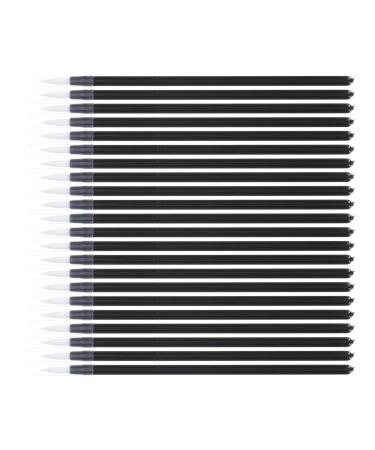 Beaupretty 50pcs Eyeliner Brush Comfortable Cosmetic Makeup Lip Multifunction Nylon Wool Eyebrow Brush Woman