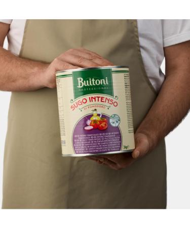 BUITONI Sauce Tomate Intense 3kg - Avec Morceaux - Concentr e aux Oignons - Pr te- -l'Emploi - D j Assaisonn e - Tomates 100% Espagnoles - Sugo Intenso di Pomodoro - Bo te de 3 Kg Sauce tomate concentr e aux oignons 3kg - Buy Online on GoSupps.com