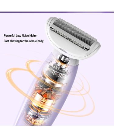 Electric Lady Trimmer Lightweight Bikini Clipper for Women 4 Interchangeable Blades for Body - Buy Online on GoSupps.com
