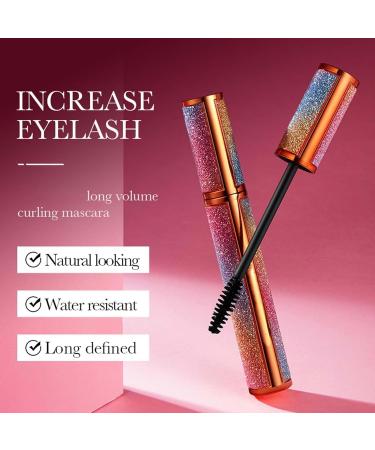 Lashvibe Mascara Sweetempo Mascara Liquid Extensions Mascara Natural 4d Fiber Mascara Long-Lasting Mascara with Thick Curling Waterproof Sweat-Proof and Non-smudge (3PCS) - Buy Online on GoSupps.com