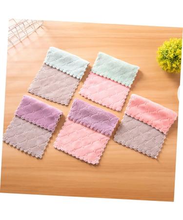 Solustre 60-Piece Microfiber Cleaning Cloth Set - Kitchen Dish Towels in 3 Colors | Durable Absorbent & No-Spill Cloths for Effortless Cleaning - Buy Online on GoSupps.com