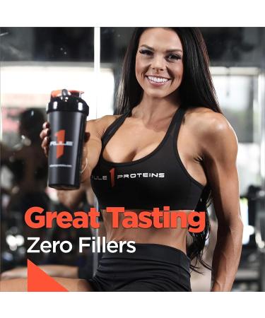 Rule 1 Protein | Super-Pure 100% Whey Isolate & Fast-Acting Whey Hydrolysate | 25 Grams Protein 4 Grams Glutamine & 6 Grams BCAAs Per Serving (2LB Chocolate Fudge) Chocolate Fudge 2LB - Buy Online on GoSupps.com